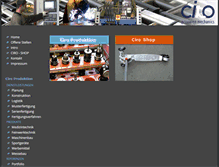 Tablet Screenshot of ciro.de